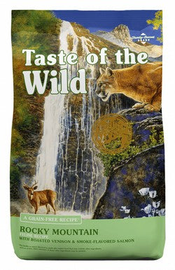 Taste of the Wild Rocky Mountain Dry Cat Food with Roasted Venison & Smoked Salmon