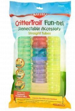 Kaytee Crittertrail Fun-nel Connectable Accessory Stright Tubes