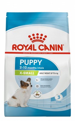 Royal Canin Dry Food for XS Breed Puppies (Up to 10 Months & 4kg)