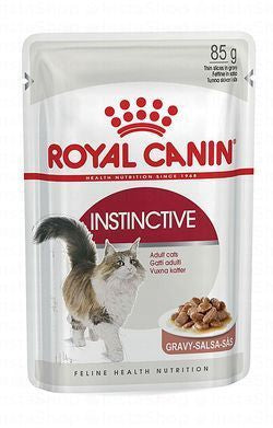 Royal Canin Instinctive Wet Food Slices in Gravy for Adult Cats (1+ Years)