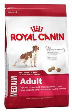 Royal Canin Dry Food for Medium Breed Adult Dogs (12+ Months & 11-25kg)
