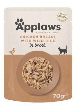 Applaws Natural Wet Cat Food with Chicken Breast & Wild Rice