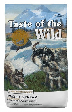 Taste of the Wild Pacific Stream Dry Food with Smoked Salmon for Puppies