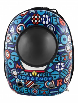 Pado Multicolor Doraemon Print Pet Carrier Bag (32x28x42cm)