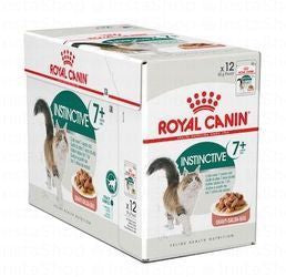 Royal Canin Instinctive Wet Food Slices in Gravy for Adult Cats (7+ Years)