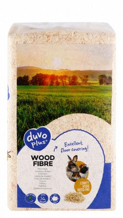Duvo Plus Wood Fiber Bedding for Rodents & Rabbits