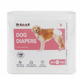 Saas Medium Diapers for Female Dogs