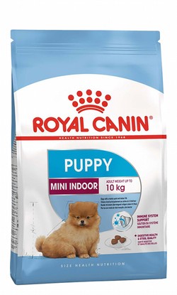 Royal Canin Dry Food for Indoor Mini Breed Puppies (2-10 Months & Up to 10kg)