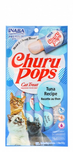 Inaba Churu Pops Cat Treats with Tuna
