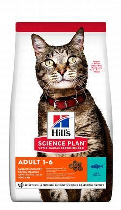 Hill's Science Plan Dry Food with Tuna for Adult Cats (1-6 Years)