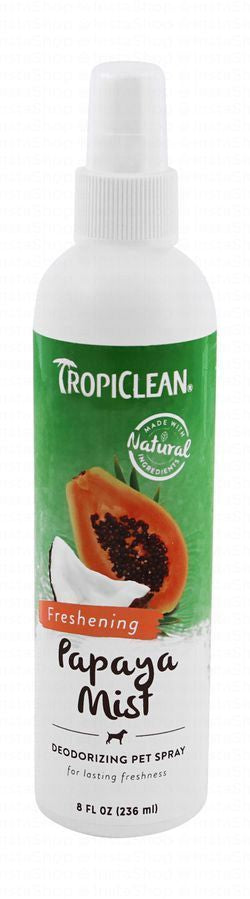 Tropiclean Freshening Papaya Mist Deodorizing Pet Spray