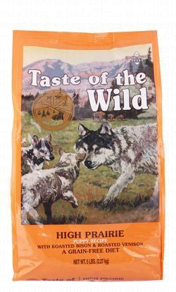 Taste of the Wild High Prairie Dry Food with Roasted Bison & Venison for Puppies