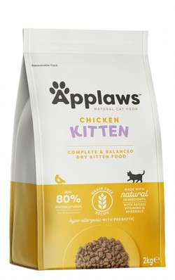 Applaws Hypoallergenic Dry Food with Chicken for Kittens