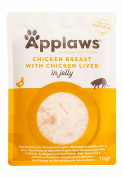 Applaws Natural Wet Cat Food with Chicken Breast & Liver in Jelly