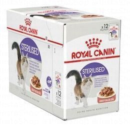 Royal Canin Wet Food in Gravy for Sterilized Adult Cats (1+ Years)