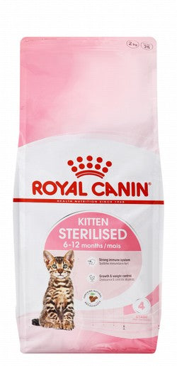 Royal Canin Dry Food for Sterilized Kittens Stage 4 (6-12 Months)