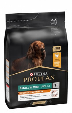 Purina Pro Plan Everyday Nutrition Dry Food with Chicken for Small & Mini Breed Adult Dogs (1+ Years)