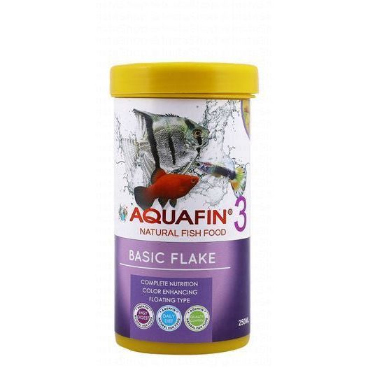 Aquafin Color Enhancing Basic Flake Food for Tropical Fish & Goldfish