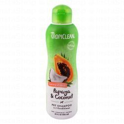 Tropiclean Luxury 2in1 Pet Shampoo & Conditioner with Papaya & Coconut