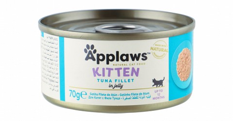 Applaws Wet Food Fillets with Tuna in Jelly for Kittens (12+ Months)
