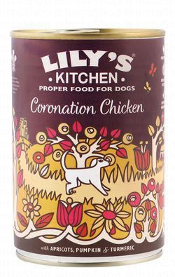 Lily's Kitchen Wet Food with Chicken, Apricots, Pumpkins & Turmeric for Adult Dogs (4+ Months)