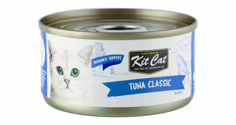 Kit Cat Deboned Toppers Wet Cat Food with Tuna in Aspic