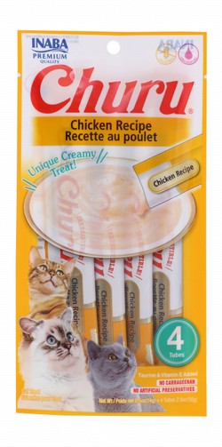 Inaba Churu Creamy Cat Treats with Chicken