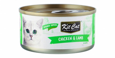 Kit Cat Deboned Toppers Wet Cat Food with Chicken & Lamb in Aspic