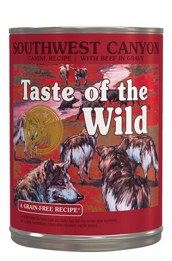 Taste of the Wild Southwest Canyon Wet Dog Food with Beef in Stew