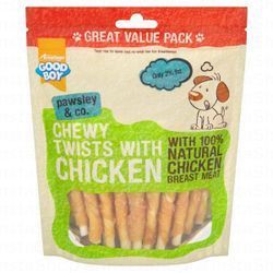 Good Boy Chewy Chicken Twist Dog Treats