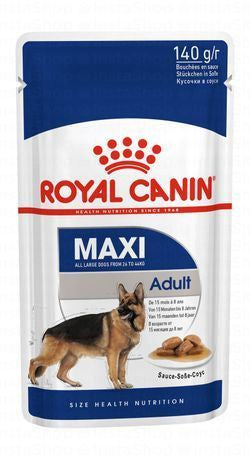 Royal Canin Wet Food Chunks in Gravy for Maxi Breed Adult Dogs (15+ Months & 26-44kg)