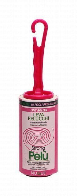 Mugue Pelu Strong Red Pet Lint Roller (60 Sheets)