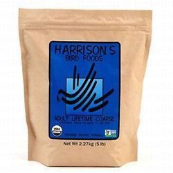 Harrison's Organic Adult Lifetime Coarse Bird Foods for Medium to Large Birds
