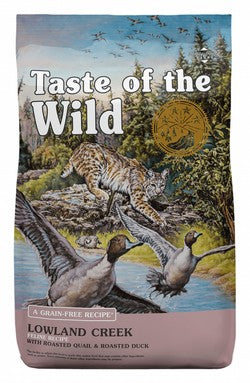Taste of the Wild Lowland Creek Dry Cat Food with Roasted Quail & Duck
