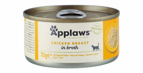 Applaws Wet Cat Food with Chicken Breast in Broth