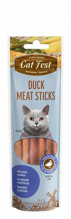 Cat Fest Duck Meat Stick Cat Treats