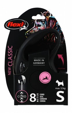 Flexi 8m Classic Dog Leash for Small Breeds (Up to 12kg)