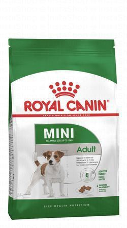 Royal Canin Dry Food for Mini Breed Adult Dogs (10+ Months & Up to 10kg)
