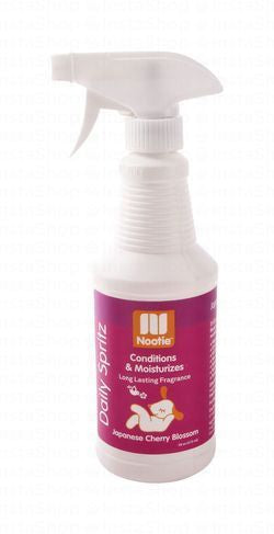 Nootie Daily Spritz Conditioning & Moisturizing Spray Japanese Cherry Blossom Scent for Pets
