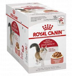 Royal Canin Instinctive Wet Food Slices in Gravy for Adult Cats (1+ Years)