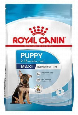 Royal Canin Dry Food for Maxi Breed Puppies (Up to 15 Months & 26-44kg)