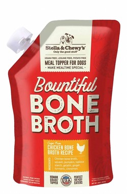 Stella & Chewy's Bountiful Cage Free Chicken Bone Broth Dog Food Topper