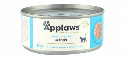Applaws Wet Food with Tuna Fillet in Broth for Adult Cats
