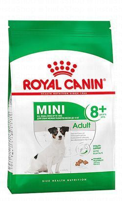 Royal Canin Dry Food for Mini Breed Adult Dogs (8+ Years & Up to 10kg)