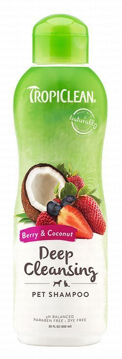 Tropiclean Deep Cleansing Pet Shampoo Berry & Coconut Scent