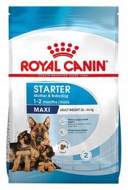 Royal Canin Starter Dry Food for Maxi Breed Mother & Baby Dogs (Up to 2 Months & 26-44kg)