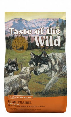 Taste of the Wild High Prairie Dry Food with Bison & Roasted Venison for Puppies