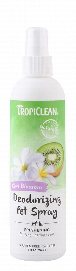 Tropiclean Freshening Kiwi Blossom Deodorizing Pet Spray