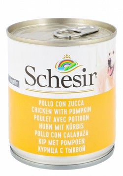 Schesir Wet Dog Food with Chicken & Pumpkin