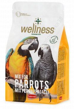 Padovan Wellness Bird Food Mix for Parrots